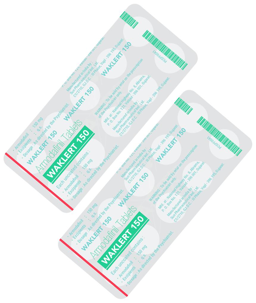 Waklert Australia Trends User Guide medicine packaging image